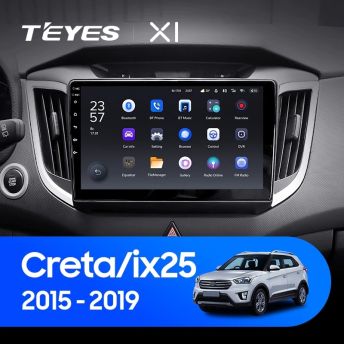 Штатная магнитола Teyes X1 4G 2/32 Hyundai Creta (2015-2020)