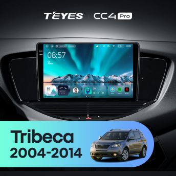 Штатная магнитола Teyes CC4 Pro 12/256 Subaru Tribeca WX W10 (2004-2014)