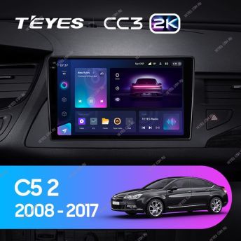 Штатная магнитола Teyes CC3 2K 4/32 Citroen C5 2 (2008-2017) F1