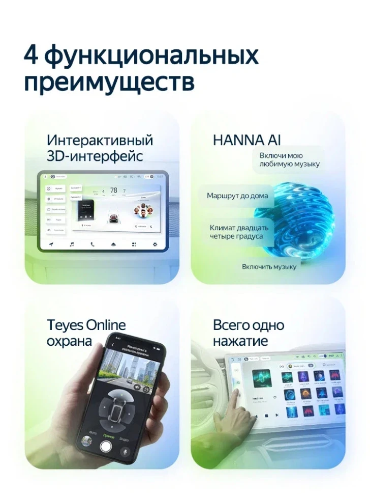 Штатная магнитола Teyes CC4L 4/64 Toyota Raize (2019-2026) F2 Правый руль