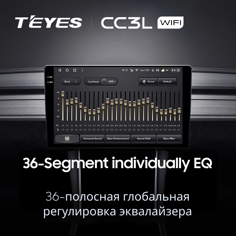 Штатная магнитола Teyes CC3L WiFi 2/32 Volkswagen Polo 5 (2009-2020) (матовая)