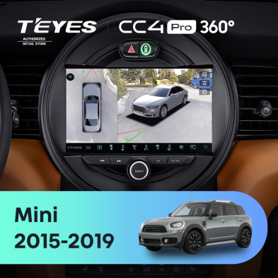 Штатная магнитола Teyes CC4 Pro 360 8/128 Mini Countryman (F60) (2016-2020)