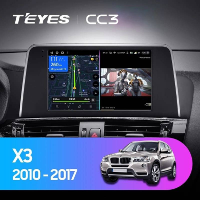 Штатная магнитола Teyes CC3 4/32 BMW X3 F25 CIC (2010-2014)