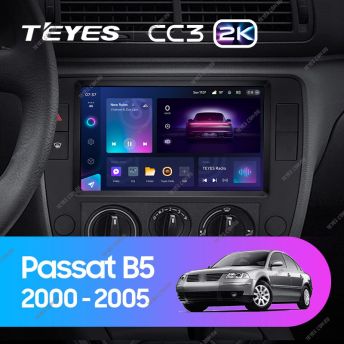 Штатная магнитола Teyes CC3 2K 4/64 Volkswagen Passat B5 (2000-2005)