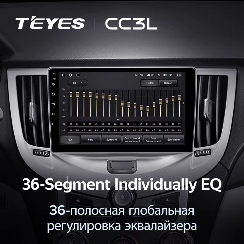 Штатная магнитола Teyes CC3L 4/64 Chery M11 A3 (2008-2015)