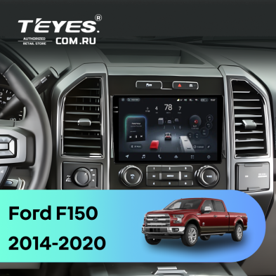 Штатная магнитола Teyes CC4 Pro 12/256 Ford F150 (2014-2020) Тип-A