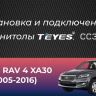 Штатная магнитола Teyes CC3L 4/64 Toyota RAV4 3 XA30 (2005-2016) F1 9"