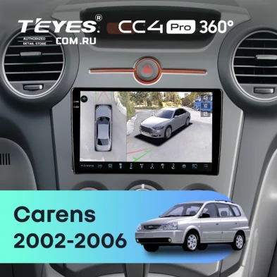 Штатная магнитола Teyes CC4 Pro 360 12/256 Kia Carens 1 (2002-2006)