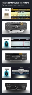 Штатная магнитола Teyes LUX ONE 6/128 Mercedes-Benz M-Class 3 W166 (NTG 4.5) (2011-2016)