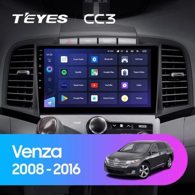 Штатная магнитола Teyes CC3 4/32 Toyota Venza (2008-2016)