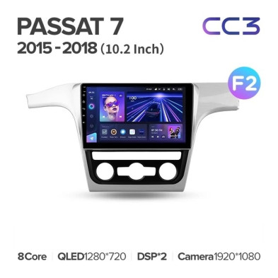 Штатная магнитола Teyes CC3 4/32 Volkswagen Passat 7 B7 NMS (2015-2018) F2