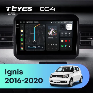 Штатная магнитола Teyes CC4 6/64 Suzuki Ignis (2016-2020)