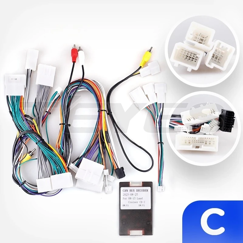 Переходная рамка Toyota Land Cruiser 200 (YJ) (2007-2015) Тип-C (12,3")