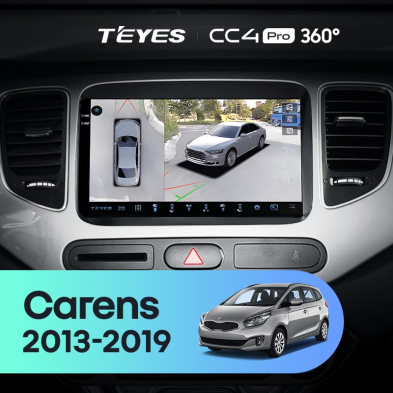 Штатная магнитола Teyes CC4 Pro 360 12/256 Kia Carens RP 3 (2013-2019)