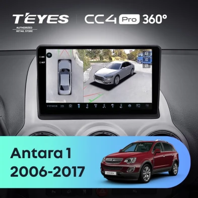 Штатная магнитола Teyes CC4 Pro 360 12/256 Opel Antara 1 (2006-2017)