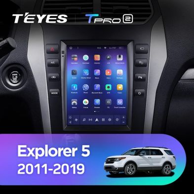 Штатная магнитола Tesla style Teyes TPRO 2 4/32 Ford Explorer 5 (2011-2019)