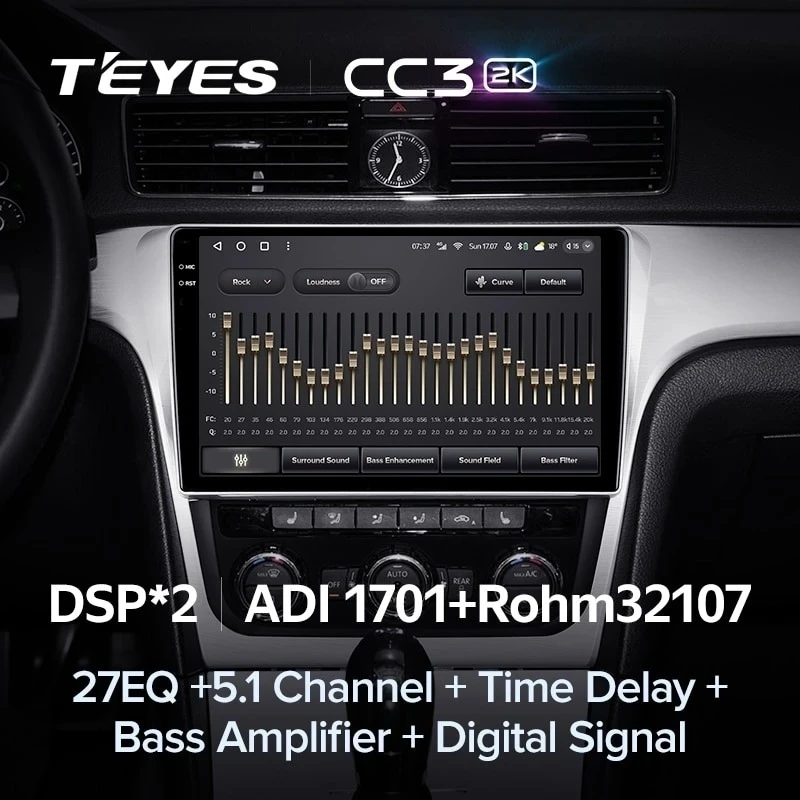 Штатная магнитола Teyes CC3 2K 4/64 Volkswagen Passat 7 B7 NMS (2015-2018) F2