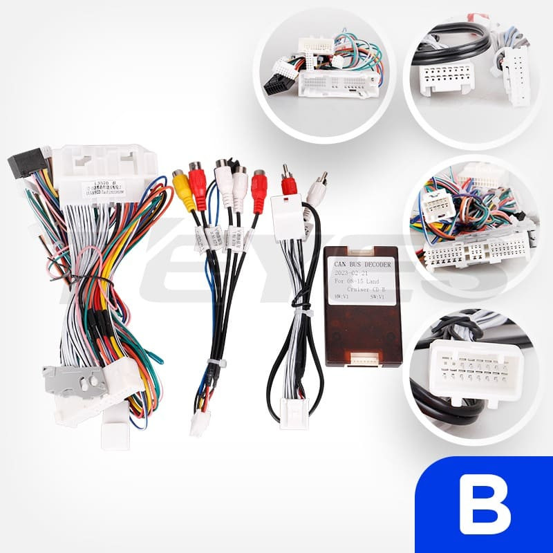 Переходная рамка Toyota Land Cruiser 200 (2007-2015) F3 Тип-A (10")