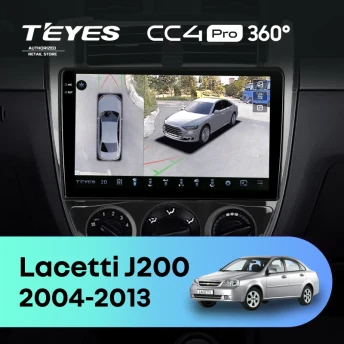 Штатная магнитола Teyes CC4 Pro 360 12/256 Chevrolet Lacetti J200 (2004-2013) F3