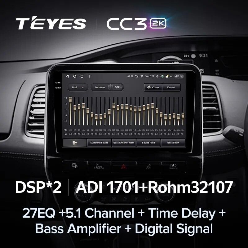 Штатная магнитола Teyes CC3 2K 4/64 Nissan Serena 5 V C27 (2016-2021) F1 Правый руль