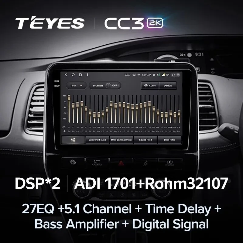 Штатная магнитола Teyes CC3 2K 6/128 Nissan Serena 5 V C27 (2016-2021) F1 Правый руль