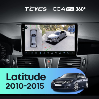 Штатная магнитола Teyes CC4 Pro 360 12/256 Renault Latitude 1 (2010-2015)