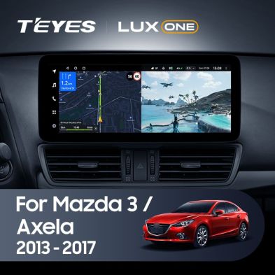 Штатная магнитола Teyes LUX ONE 360 6/128 Mazda 3 BM (2013-2017) Тип-B