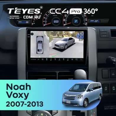 Штатная магнитола Teyes CC4 Pro 360 12/256 Toyota Noah 2 R70 (2007-2013)