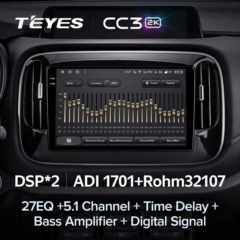 Штатная магнитола Teyes CC3 2K 360 6/128 GAC Trumpchi GS3 GE3 (2017-2021)