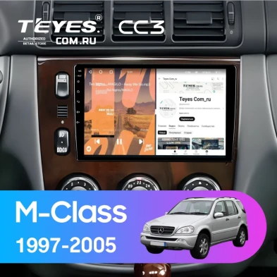 Штатная магнитола Teyes CC3 4/32 Mercedes ML W163 (1997-2005) (дерево)