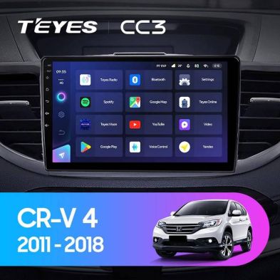 Штатная магнитола Teyes CC3 4/32 Honda CR-V 4 RM RE (2011-2018) Тип-C
