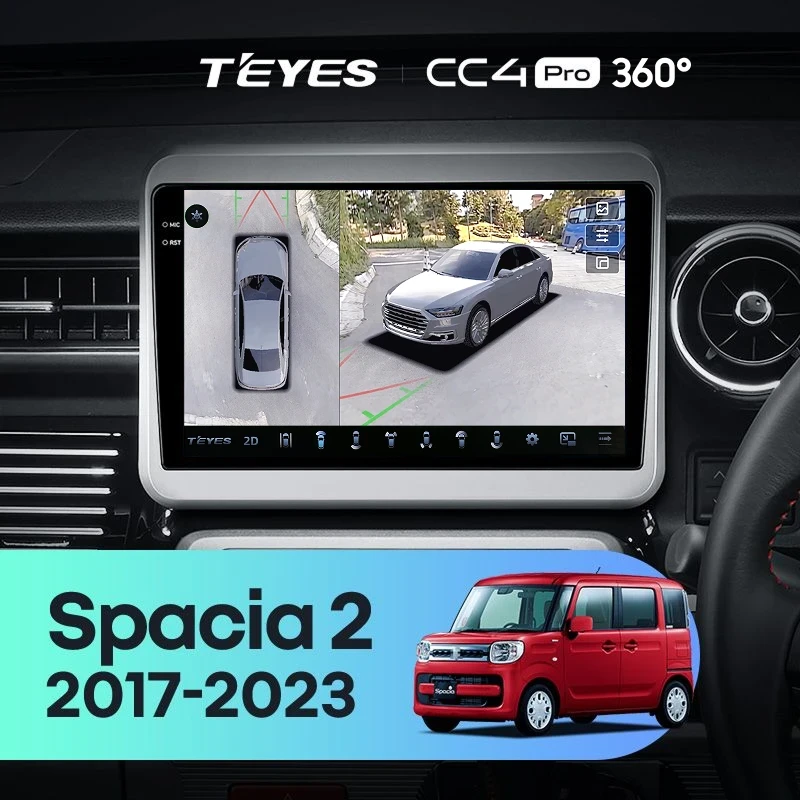 Штатная магнитола Teyes CC4 Pro 360 12/256 Suzuki Spacia 2 (2017-2023)