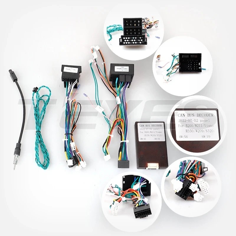 Переходная рамка Mercedes-Benz B-Class T245 (2005-2011) / Vito 3 W447 (2014-2020) / Vito 2 Viano 2 W639 (2003-2015) / Sprinter (2009-2015) (7")