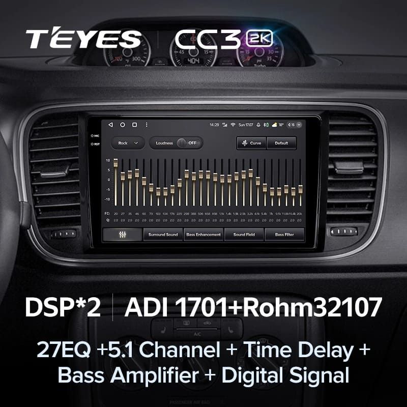 Штатная магнитола Teyes CC3 2K 6/128 Volkswagen Beetle A5 (2011-2019)