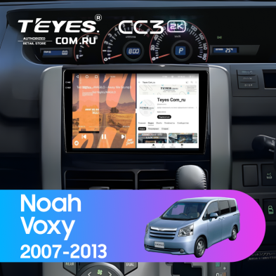 Штатная магнитола Teyes CC3 2K 4/32 Toyota Voxy (2007-2013)