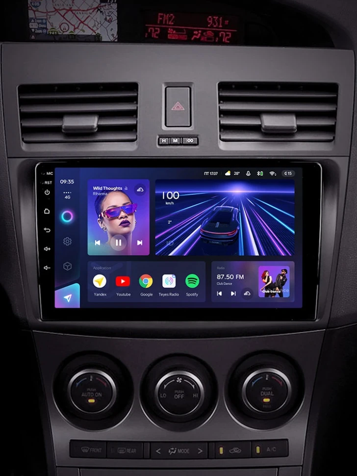 Штатная магнитола Teyes CC3 4/32 Mazda 3 2 (2009-2013)