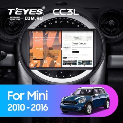Штатная магнитола Teyes CC3L 4/32 Mini Cooper (2010-2016) F2