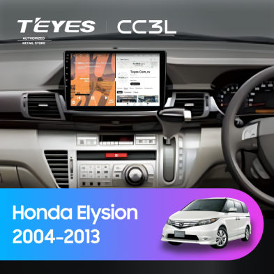 Штатная магнитола Teyes CC3L 4/32 Honda Elysion (2004-2013)