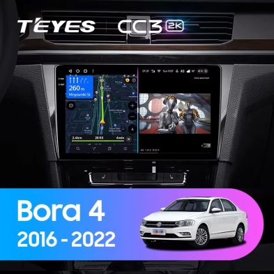 Штатная магнитола Teyes CC3 2K 6/128 Volkswagen Bora 4 (2016-2022)