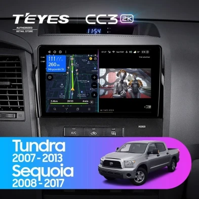 Штатная магнитола Teyes CC3 2K 4/32 Toyota Tundra XK50 (2007-2013)