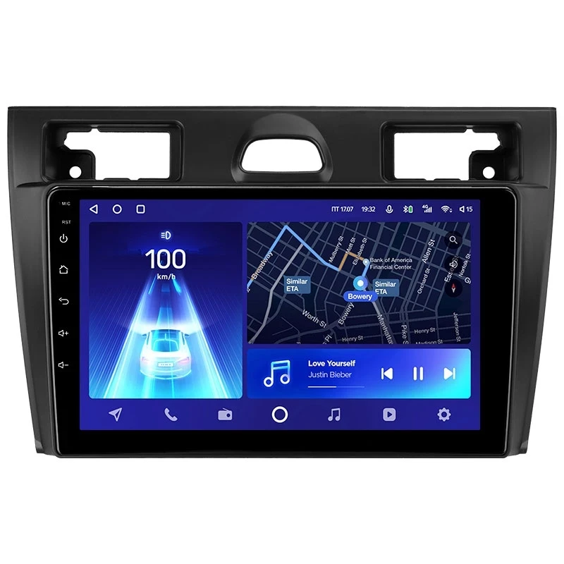 Переходная рамка Ford Fiesta Mk 5 (2002-2008) (9")