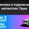 Штатная магнитола Teyes CC3 4/32 Renault Arkana (2019-2021) F2