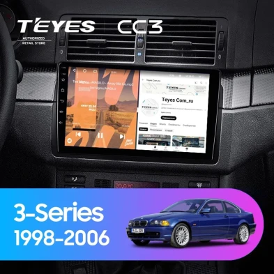 Штатная магнитола Teyes CC3 4/32 BMW 3 серия E46 (1998-2006) (0din)