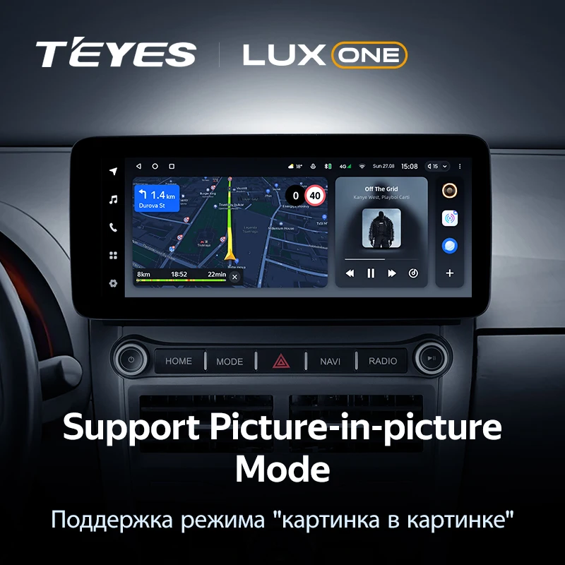 Штатная магнитола Teyes LUX ONE 4/32 Toyota Corolla 10 E140 E150 (2006-2013)
