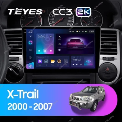 Штатная магнитола Teyes CC3 2K 360 6/128 Nissan X-Trail T30 (2000-2007) F1