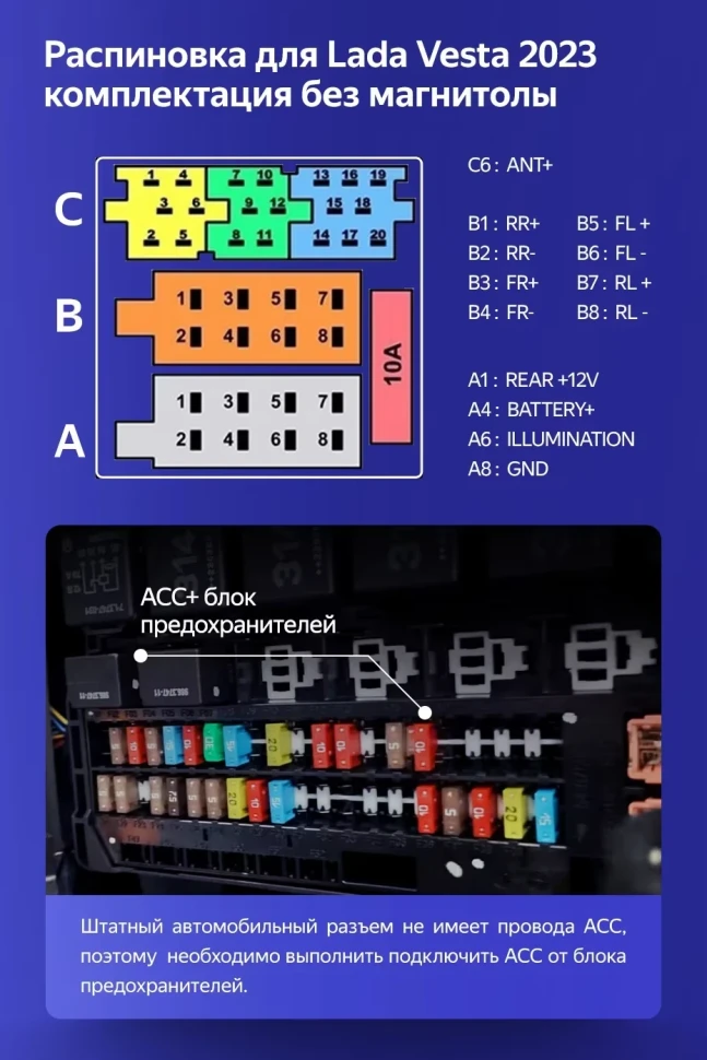 Штатная магнитола Teyes CC3 2K 4/32 Lada Vesta (2023-2026) F2 Тип-B (11")