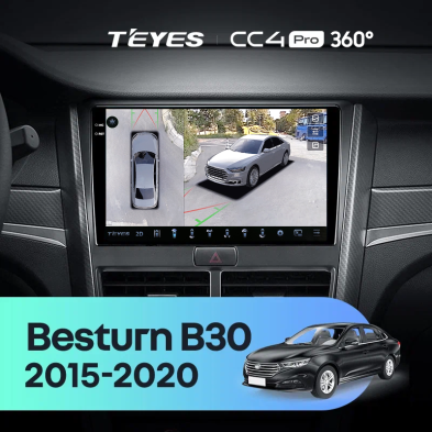 Штатная магнитола Teyes CC4 Pro 360 8/128 FAW Besturn B30 (2015-2020)