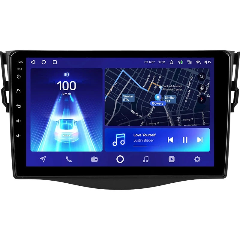 Штатная магнитола Teyes CC2 Plus 4/32 Toyota RAV4 3 XA30 (2005-2016) F1 9"