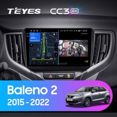 Штатная магнитола Teyes CC3 2K 4/32 Suzuki Baleno 2 (2015-2022)
