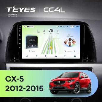Штатная магнитола Teyes CC4L 6/64 Mazda CX-5 (2012-2015) Тип-C